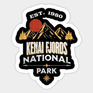 Kenai Fjords National Park Sticker